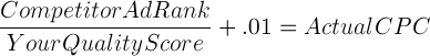 Cost Per Click Formula