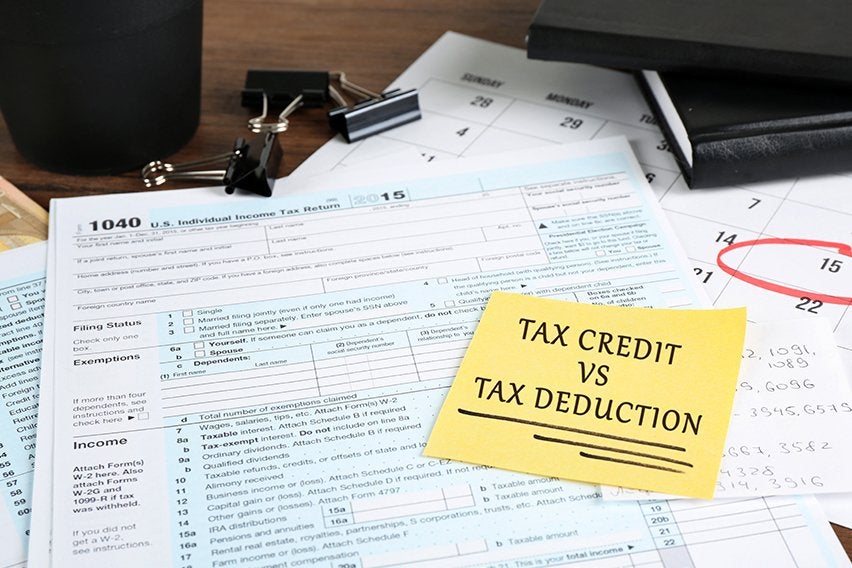 Tax Credit Vs Tax Deduction: What's the Difference?