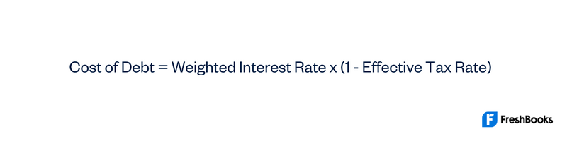 Cost of Debt Formula