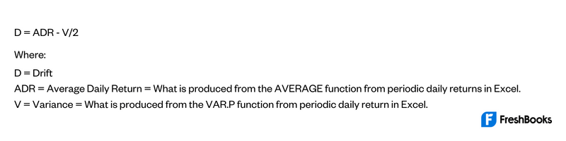 Drift  Formula