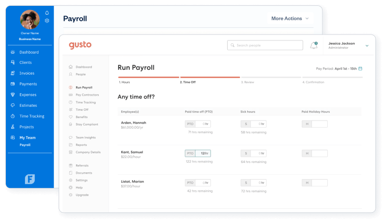 FreshBooks Payroll Software